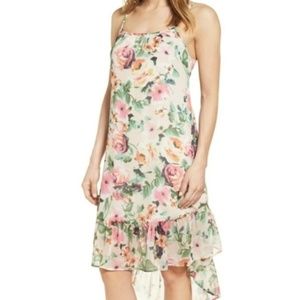 Charles Henry Floral High Low Dress Size XL
